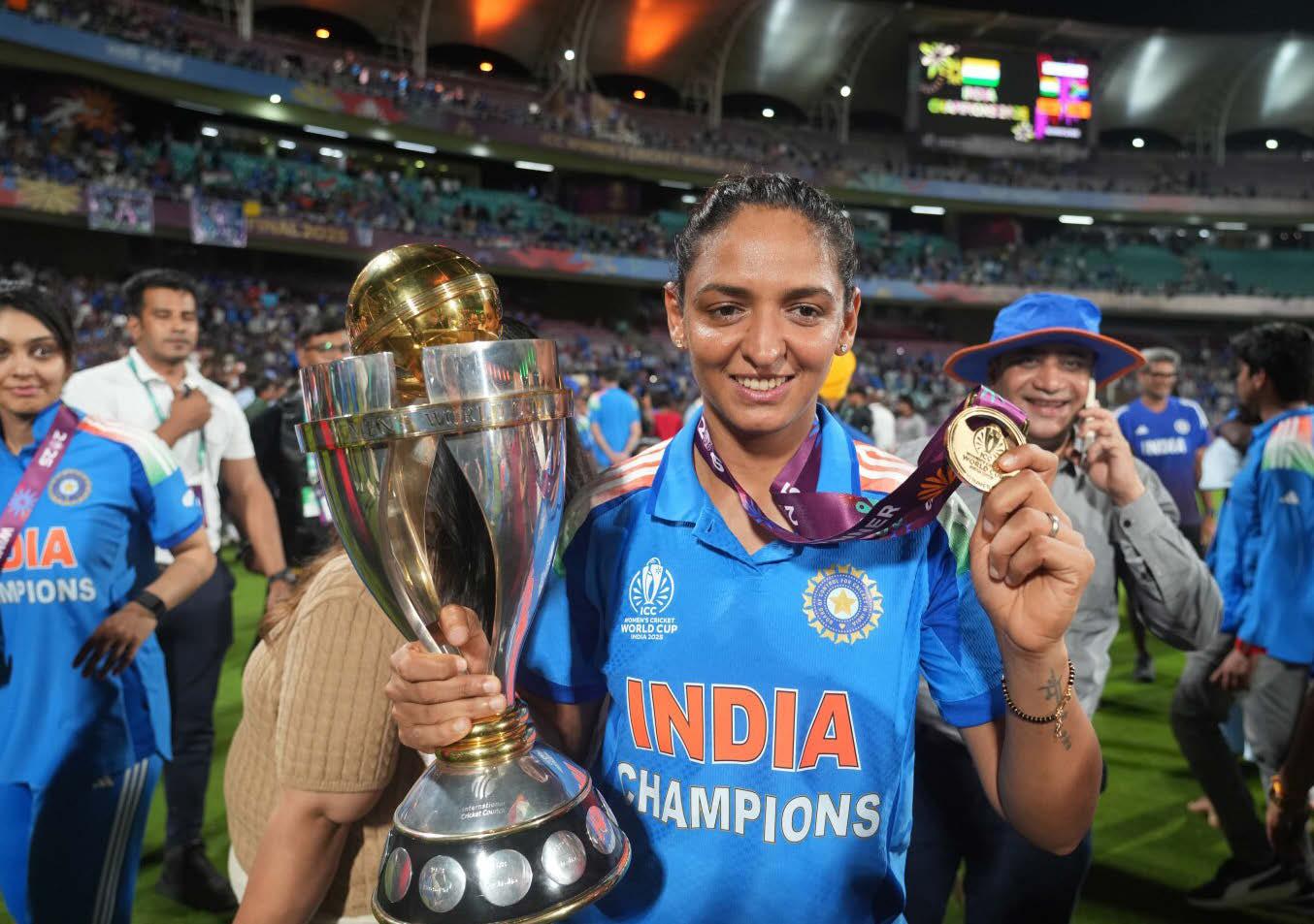 WOMEN'S CRICKET HEADED FOR 'STRATOSPHERE' IN INDIA AFTER LONG-AWAITED FIRST WORLD CUP VICTORY